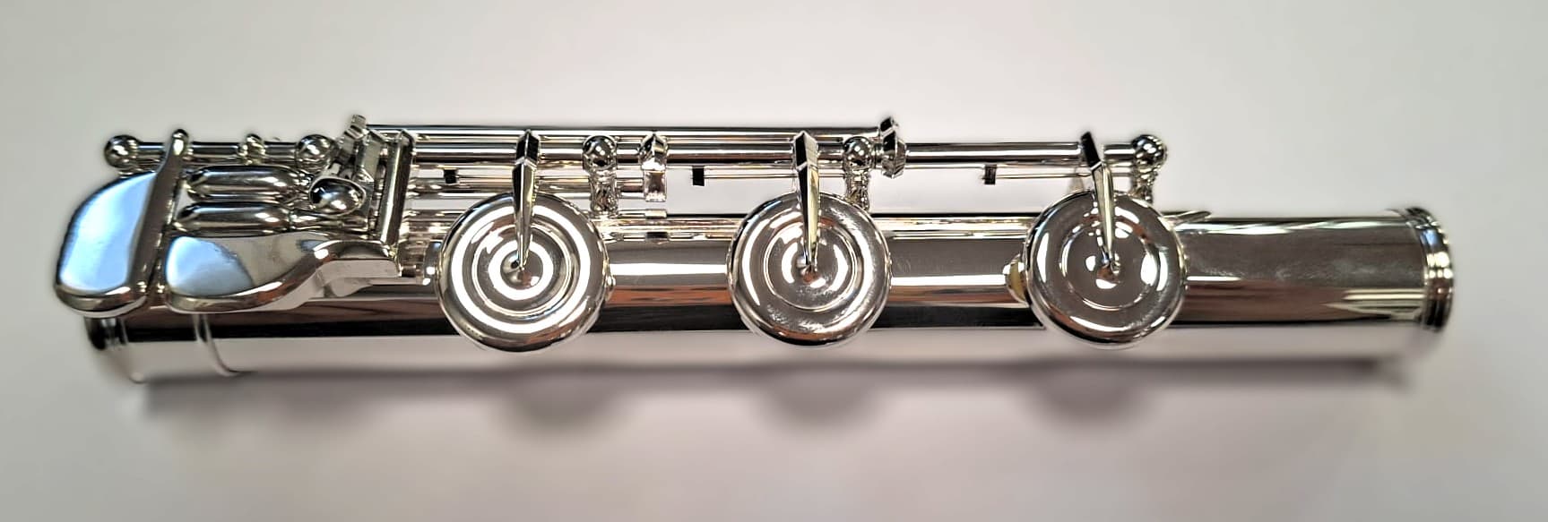 Karlin Piede argentato in SI con saldature a punta (Pointed-arm)